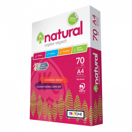 Giấy A4 IK Natural 70 GSM